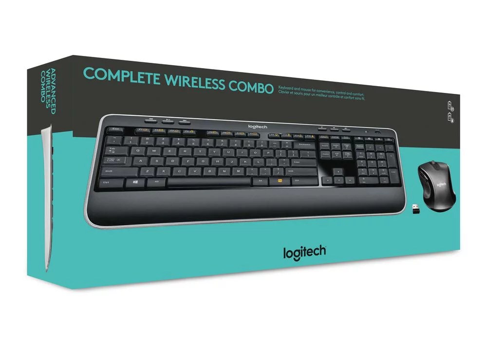 Logitech Complete Wireless Combo Keyboard and Mouse Combo