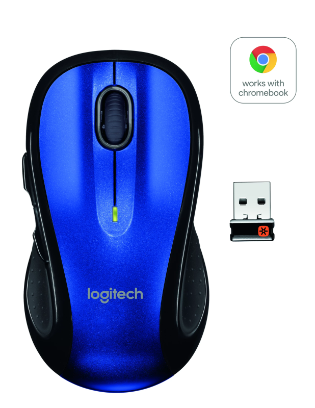 Logitech Wireless M510 Mouse, Blue